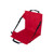 Red - Lightweight Folding Stadium Chair with Handle and Pocket