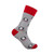 Grey - Custom Cotton Dress Socks