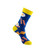Blue - Custom Cotton Dress Socks