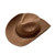 Denim Straw Hat