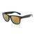 Yellow/Black Blank - Square Frame Sunglasses