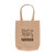 Tan Logo Front - Promotional Jute Tote