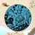 63 x 63 inch Custom Shape Towel Round Shape Microfiber Beach Towels - One Side Printing
