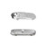 Silver - Tin Box Car Shaped Nail File Clipper With Phone Stand