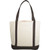 Natural Beige/Black Blank - Lightweight Daytrip Cotton Canvas Boat Tote Bag