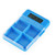 Blue Blank - Electronic Pill Box with Alarm Timer w/4 Compartments
