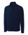Navy - Clique Summit Performance Fleece Full Zip Mens Jacket
