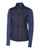 Liberty Navy - Cutter & Buck Stealth Hybrid Quilted Womens Full Zip Windbreaker Jacket