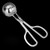 Silver Blank - Large Sized Metal Scooper Meatball Maker
