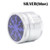 Premium Aluminum Alloy Herb Grinder 2.45 Inches 4 Piece Metal Grinder with Pollen Catcher and Clear