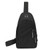 Black - Crossbody Sling Bag Backpack