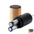Copper/Black Blank Front - Wooden Texture Black Cylinder Electric Coffee Mixer Egg Whisk With Stand