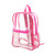 Pink - Waterproof Transparent Pvc Backpacks