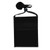 Black - Premium Double Window RPET Recycled Pouch