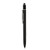 Metallic Black Blank - Alicante Aluminum Spin Top Stylus Pen