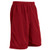 scarlet - Polyester Tricot Short with Liner, 7 Inseam
