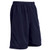 navy - Polyester Tricot Short with Liner, 7 Inseam