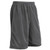 charcoal - Polyester Tricot Short with Liner, 7 Inseam
