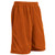 orange - Polyester Tricot Short with Liner, 7 Inseam