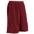 cardinal - Polyester Tricot Short with Liner, 7 Inseam