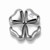 Silver Logo - Reusable Heart Shape Stainless Steel Ice Cubes