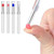 Silicone Reusable Lip Brushes With Cap