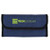 Heather Blue/Black Logo - Rpet Roll-Up Tech Organizer