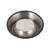 Silver - 25cm Paw Mark Metal Pet Food Bowl