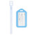 Blue - Slip In Pocket Luggage Tags