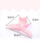 Size measurement - 4.33 Inch Fish Tail Style Hair Claw Clips Acrylic Headwear Crystal Hair Clips