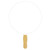 Round Sandwiched Hand Fan (2 Side/ 1 imprint color)