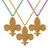Fleur-de-Lis Medallion Beads
