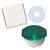 Translucent Green Blank - Worlds Best Gourmet Pizza Cutter® w/Steel Blade, Mini Pizza Box, Coupon