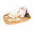 Wood Brown Blank - Morsel Small Bamboo Cheese Board by True