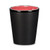 Balmes Ceramic Shot - 1½ oz Matt Black/Coral