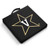 Black - Stadium Cushion with Carry Handle