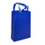 Blue - Small-sized Vertical Non-woven Bag w/ Side & Bottom