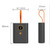 Black Blank - Portable Charger Power Bank w/Charging Cable