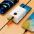 White Blank - Portable Charger Power Bank w/Charging Cable