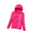 Pink - Women Long Sleeve Lightweight Packable Jacket Coat