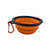 12oz Collapsible Pet Bowl with Carabiner MOQ 50pcs