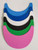 Visors for Kid Women Adjustable Foam Visor with Coil Band Colorful Sun Visor Hat Golf Sun Protection