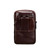 Copper Blank Front View 1 - Men's Leather Sling Messenger Bag