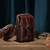 Copper Blank Front View 2 - Men's Leather Sling Messenger Bag