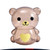 Brown - Tneer Animal Piggy Bank