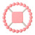 PInk - Chewy Bliss- Silicone Teething Ring