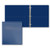 Royal Blue Blank - 1" Overlay Angle D Ring Binder