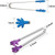 "Compact and Safe: Food Grade Mini Tongs for Precision Handling"