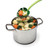 Green Leaf Shaped Colander