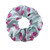Dark Pink/Gray - Full Color Hair Scrunchie